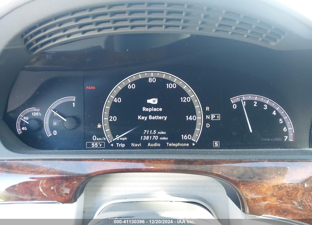 2013 MERCEDES-BENZ S 550 4MATIC VIN: WDDNG9EB5DA523066