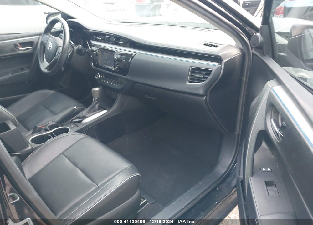2016 TOYOTA COROLLA S PREMIUM VIN: 2T1BURHE6GC589105