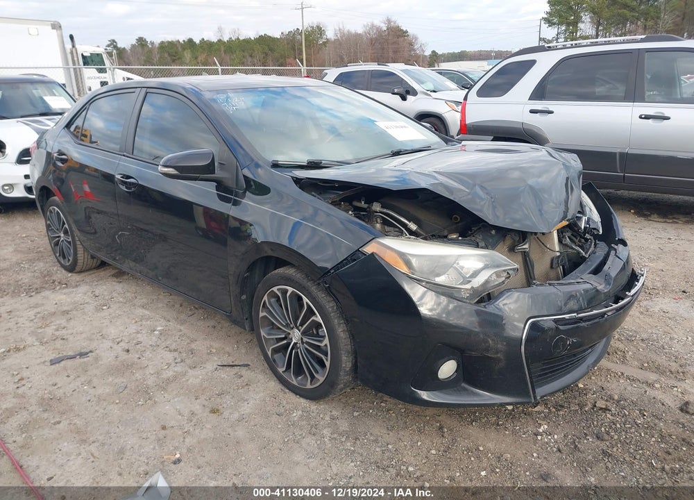 2016 TOYOTA COROLLA S PREMIUM VIN: 2T1BURHE6GC589105
