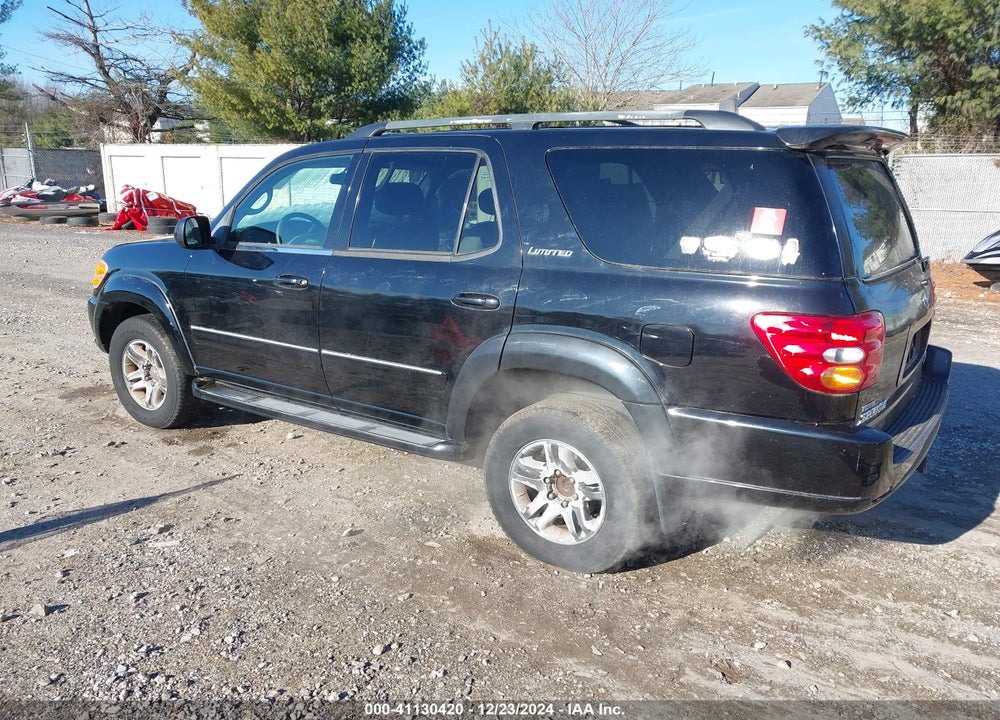 2004 TOYOTA SEQUOIA LIMITED V8 VIN: 5TDBT48A44S224895