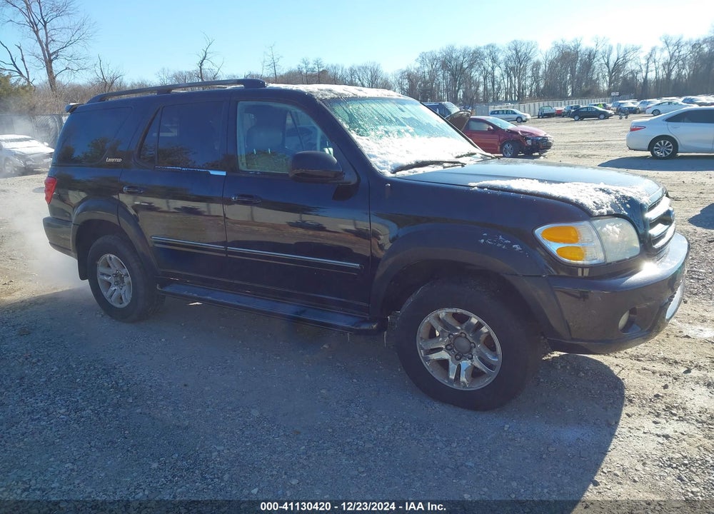 2004 TOYOTA SEQUOIA LIMITED V8 VIN: 5TDBT48A44S224895