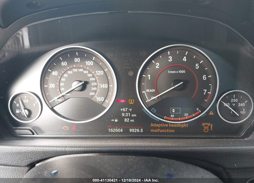 2014 BMW 335I VIN: WBA3B9C56EJ466100