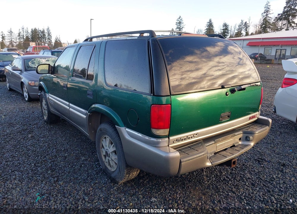 1999 GMC JIMMY SLT VIN: 1GKDT13W2X2501201
