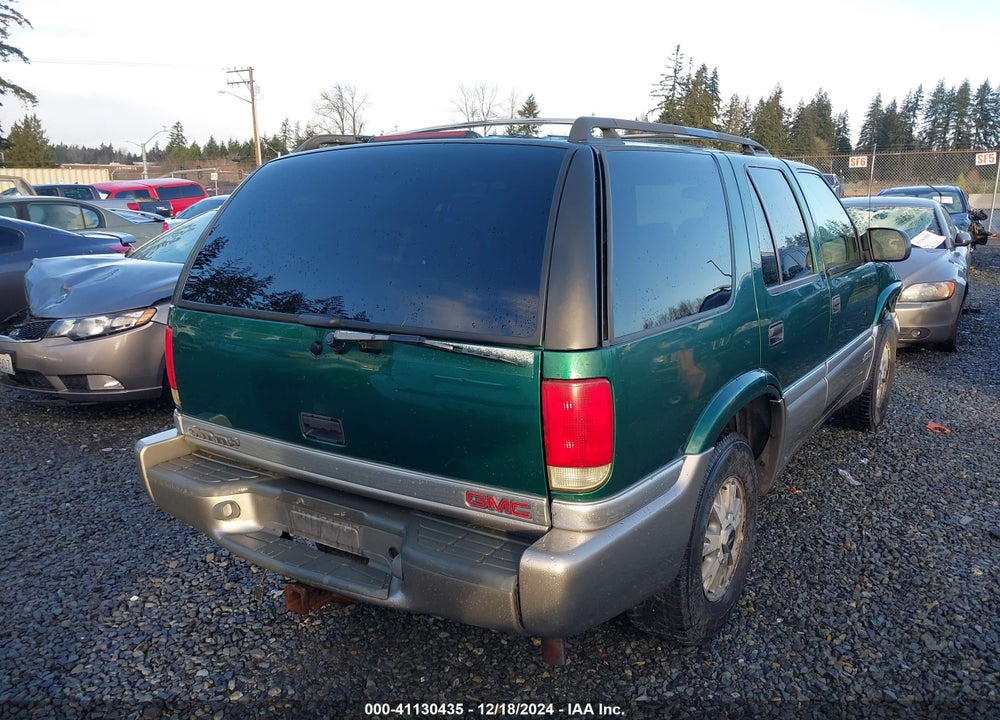 1999 GMC JIMMY SLT VIN: 1GKDT13W2X2501201