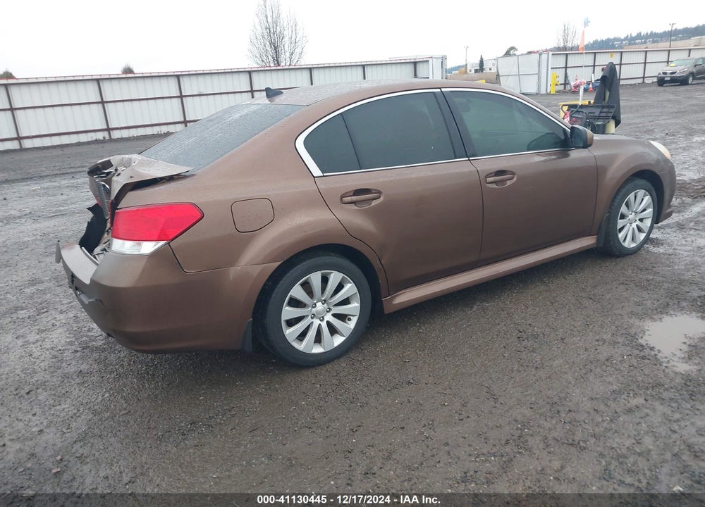 2011 SUBARU LEGACY VIN: 4S3BMDJ68B2244297