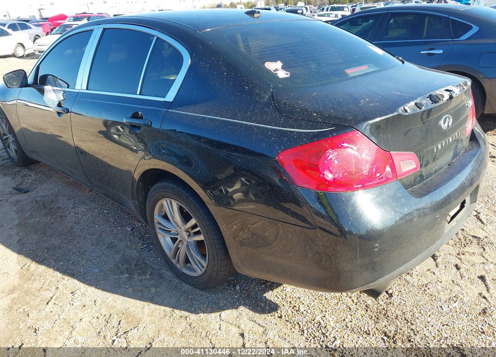 2011 INFINITI G37X VIN: JN1CV6AR8BM350165