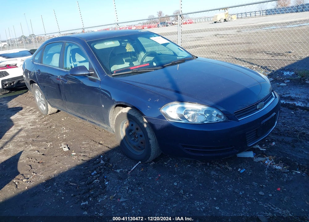 2009 CHEVROLET IMPALA LS VIN: 2G1WB57K291176129