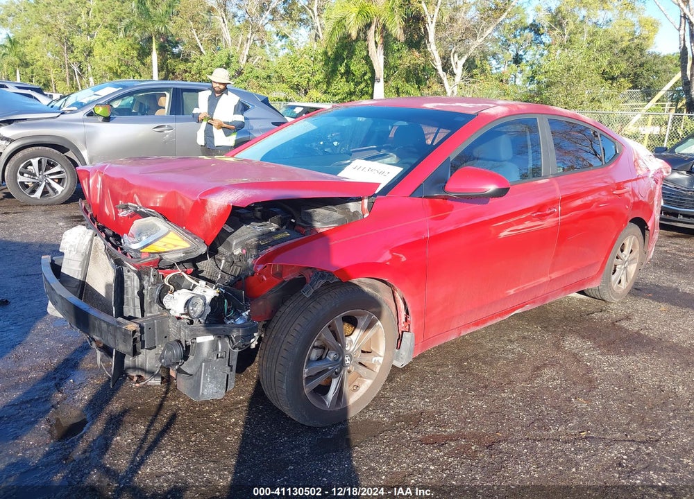2017 HYUNDAI ELANTRA VIN: 5NPD84LF3HH053906