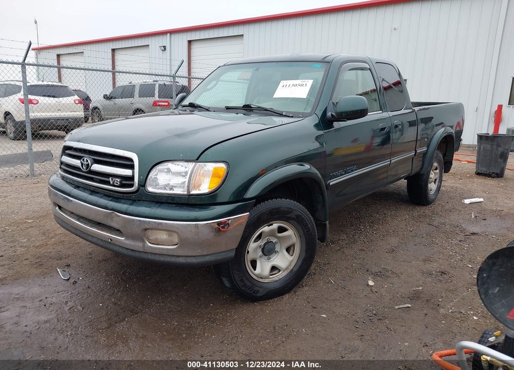 2000 TOYOTA TUNDRA LTD V8 VIN: 5TBBT481XYS090991