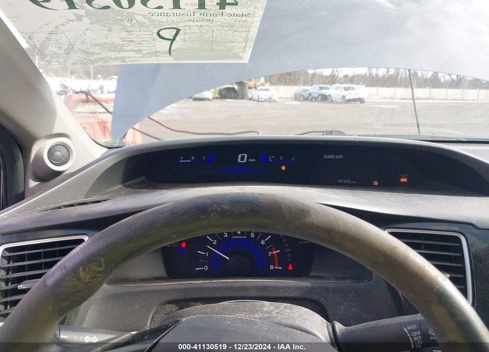 2013 HONDA CIVIC LX VIN: 2HGFG3B57DH518447