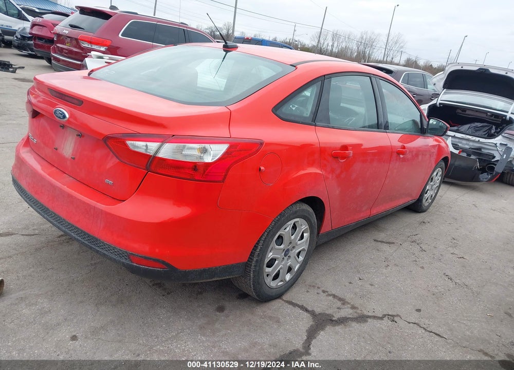 2012 FORD FOCUS SE VIN: 1FAHP3F2XCL266482