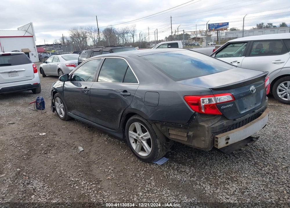 2013 TOYOTA CAMRY SE VIN: 4T1BF1FK4DU241527