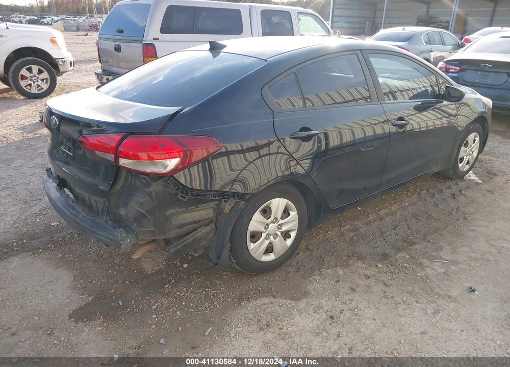 2017 KIA FORTE VIN: 3KPFK4A78HE054253