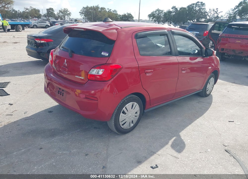 2019 MITSUBISHI MIRAGE RF VIN: ML32A3HJ9KH016080
