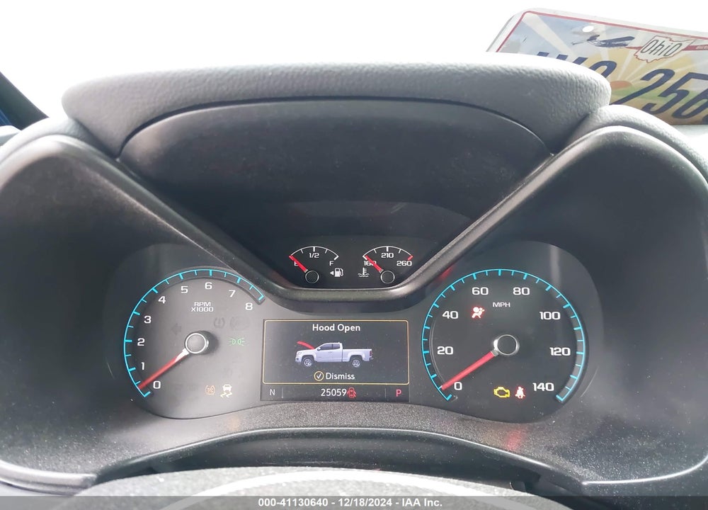 2022 CHEVROLET COLORADO VIN: 1GCHTDEN3N1212172