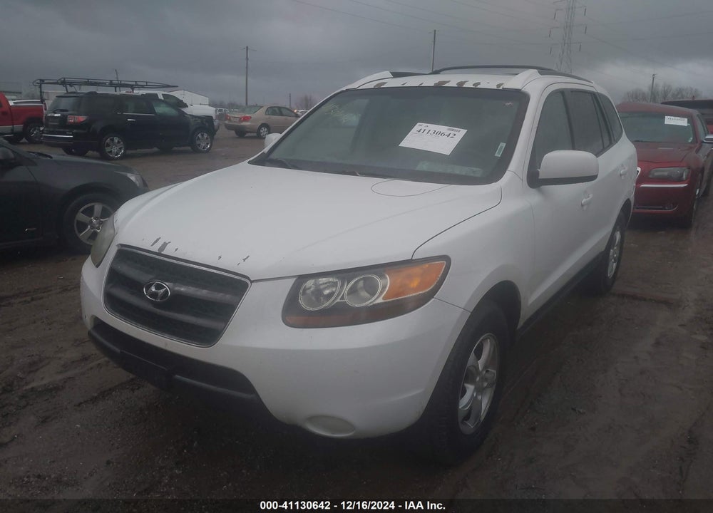 2007 HYUNDAI SANTA FE GLS VIN: 5NMSG13D57H061668