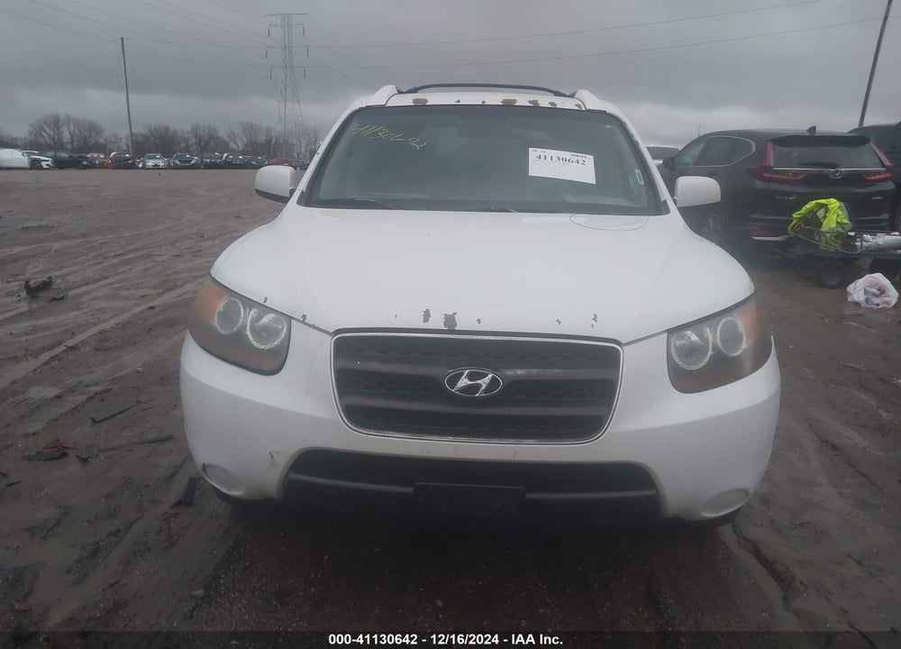 2007 HYUNDAI SANTA FE GLS VIN: 5NMSG13D57H061668
