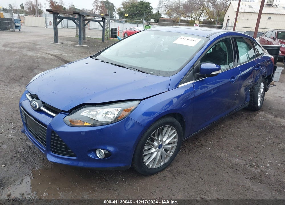 2013 FORD FOCUS TITANIUM VIN: 1FADP3J2XDL264917