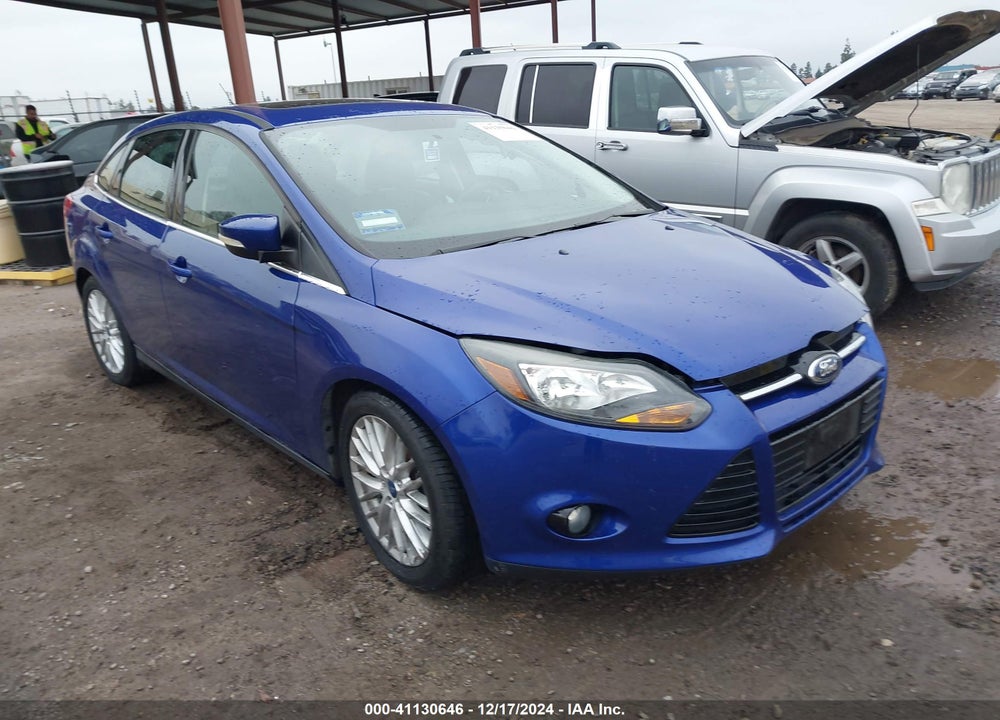 2013 FORD FOCUS TITANIUM VIN: 1FADP3J2XDL264917