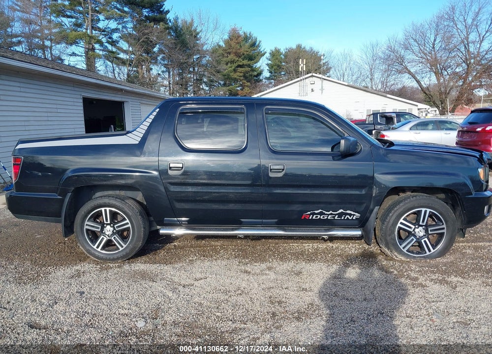 2012 HONDA RIDGELINE SPORT VIN: 5FPYK1F77CB456985