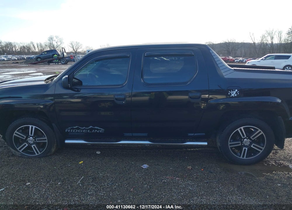 2012 HONDA RIDGELINE SPORT VIN: 5FPYK1F77CB456985