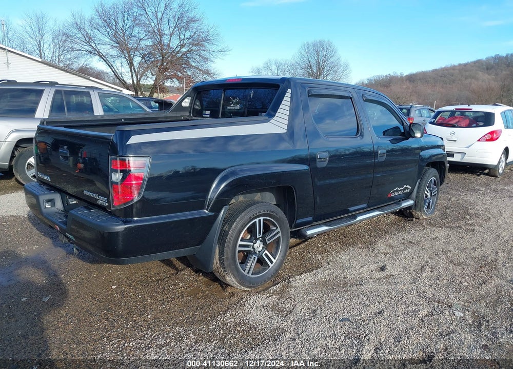 2012 HONDA RIDGELINE SPORT VIN: 5FPYK1F77CB456985