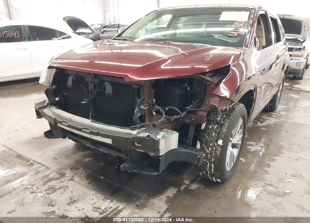 2015 TOYOTA HIGHLANDER XLE V6 VIN: 5TDJKRFH8FS178714