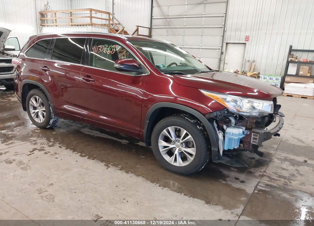 2015 TOYOTA HIGHLANDER XLE V6 VIN: 5TDJKRFH8FS178714