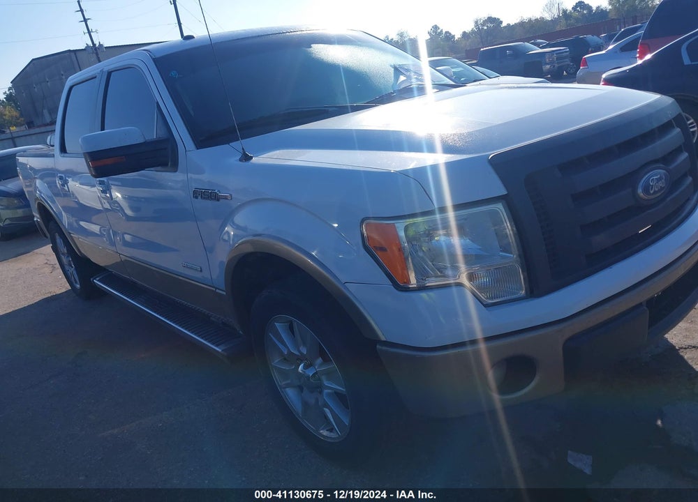 2012 FORD F-150 LARIAT VIN: 1FTFW1CTXCKD95608
