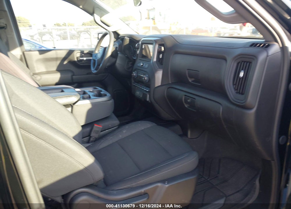 2024 CHEVROLET SILVERADO 1500 2WD DOUBLE CAB STANDARD BED CUSTOM VIN: 1GCRABEK7RZ144602