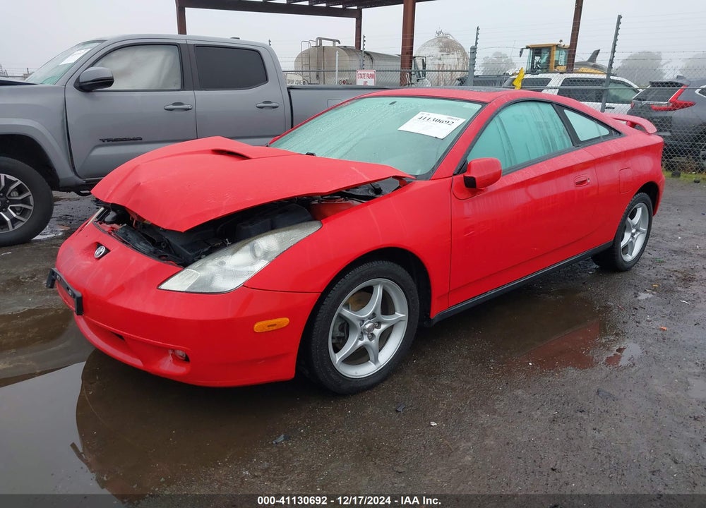 2000 TOYOTA CELICA GTS VIN: JTDDY32T8Y0034279