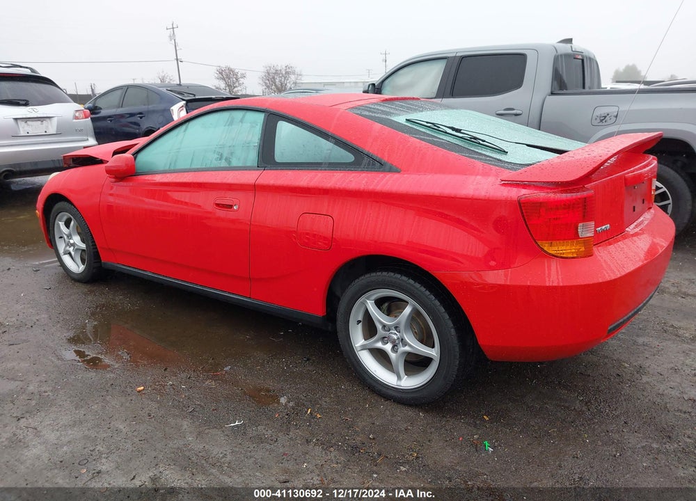 2000 TOYOTA CELICA GTS VIN: JTDDY32T8Y0034279