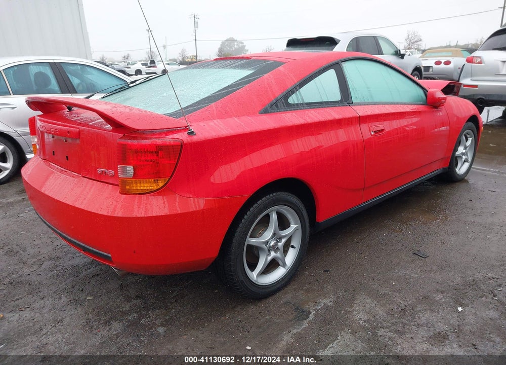 2000 TOYOTA CELICA GTS VIN: JTDDY32T8Y0034279