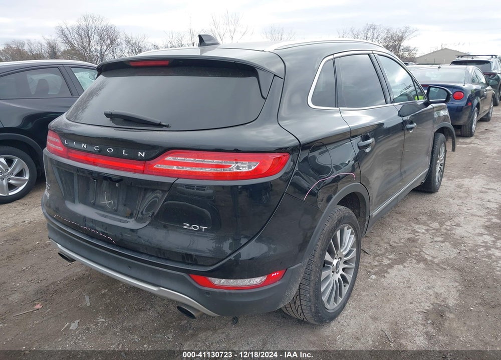 2017 LINCOLN MKC RESERVE VIN: 5LMCJ3C94HUL50119