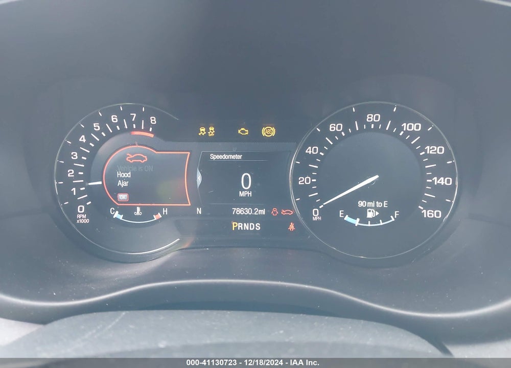 2017 LINCOLN MKC RESERVE VIN: 5LMCJ3C94HUL50119