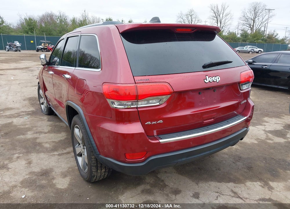 2015 JEEP GRAND CHEROKEE LIMITED VIN: 1C4RJFBG0FC835119