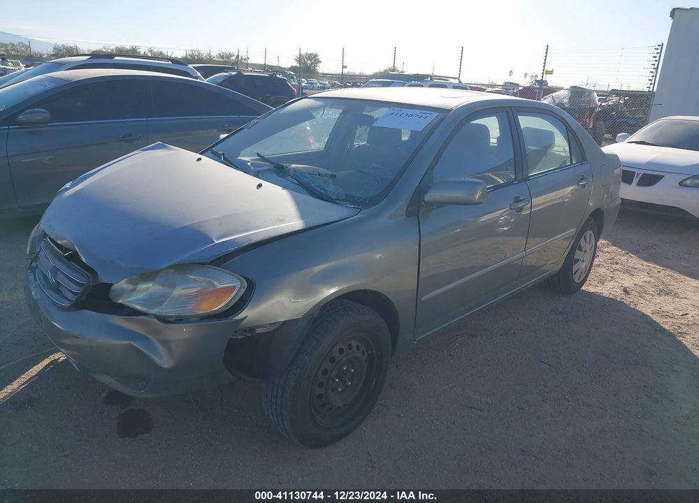 2003 TOYOTA COROLLA LE VIN: 1NXBR38EX3Z090136