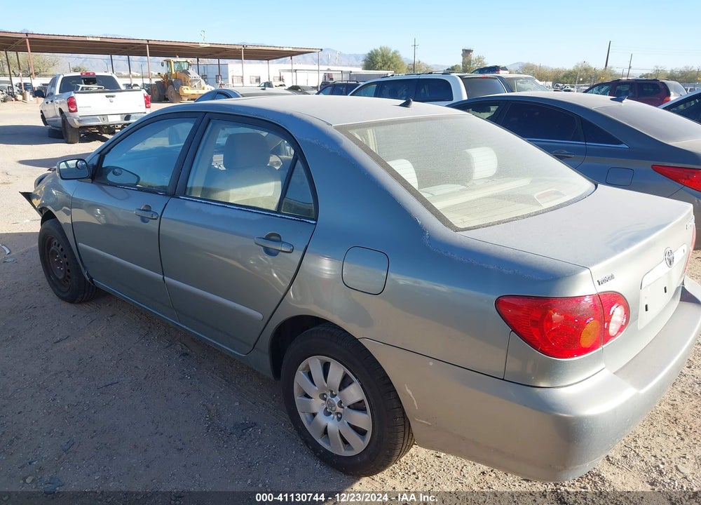 2003 TOYOTA COROLLA LE VIN: 1NXBR38EX3Z090136