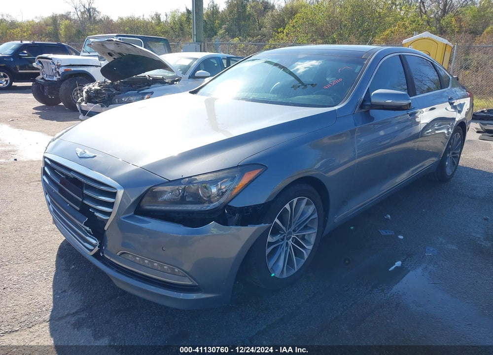 2016 HYUNDAI GENESIS VIN: KMHGN4JE1GU110684