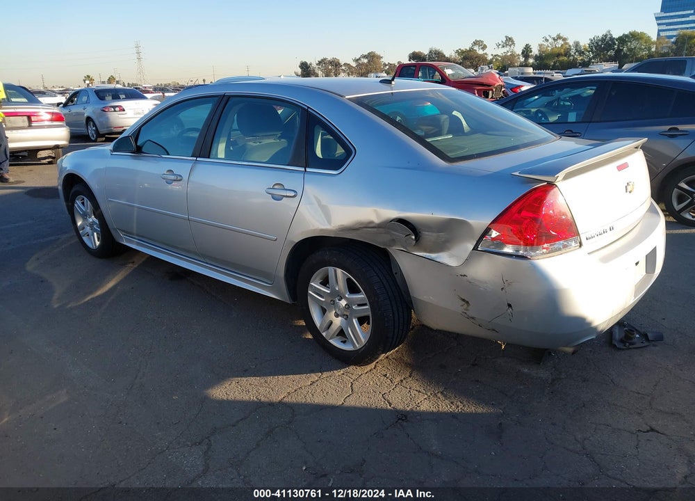 2012 CHEVROLET IMPALA LT VIN: 2G1WB5E39C1247345