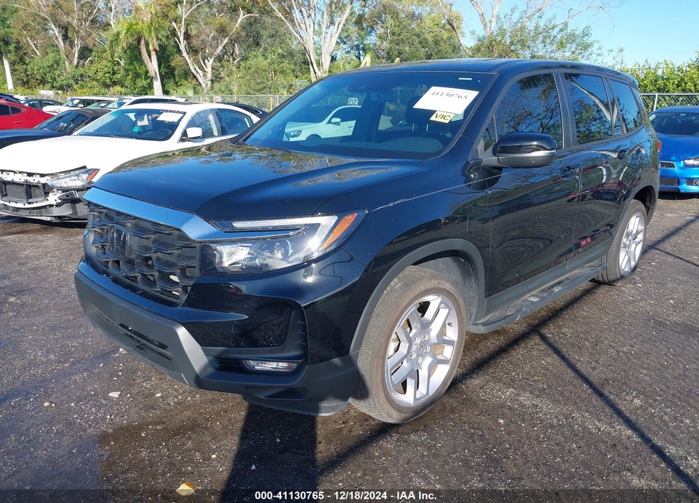 2024 HONDA PASSPORT AWD EX-L VIN: 5FNYF8H56RB005217