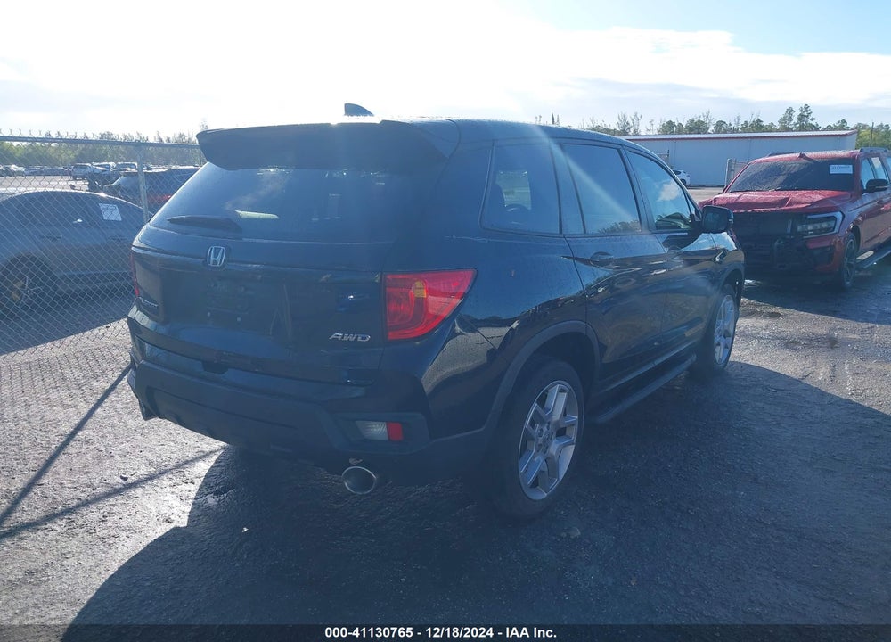 2024 HONDA PASSPORT AWD EX-L VIN: 5FNYF8H56RB005217