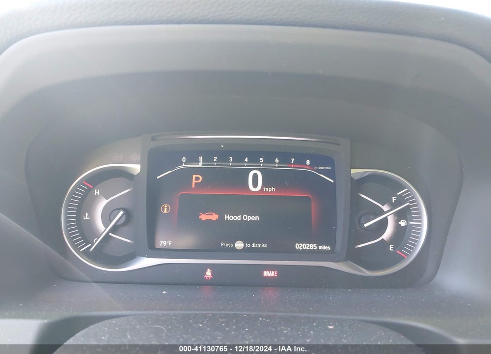 2024 HONDA PASSPORT AWD EX-L VIN: 5FNYF8H56RB005217