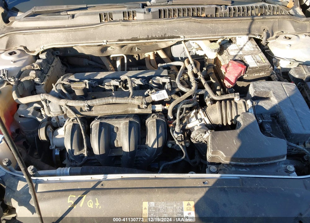 2013 FORD FUSION S VIN: 3FA6P0G7XDR181886
