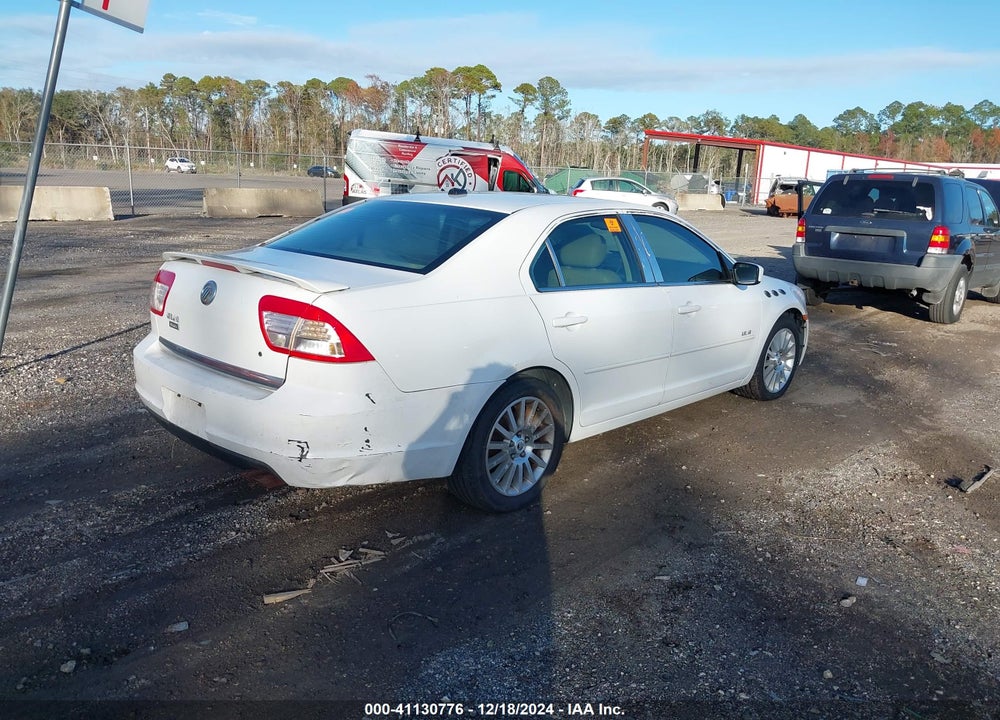 2007 MERCURY MILAN I4 PREMIER VIN: 3MEHM08Z07R653706