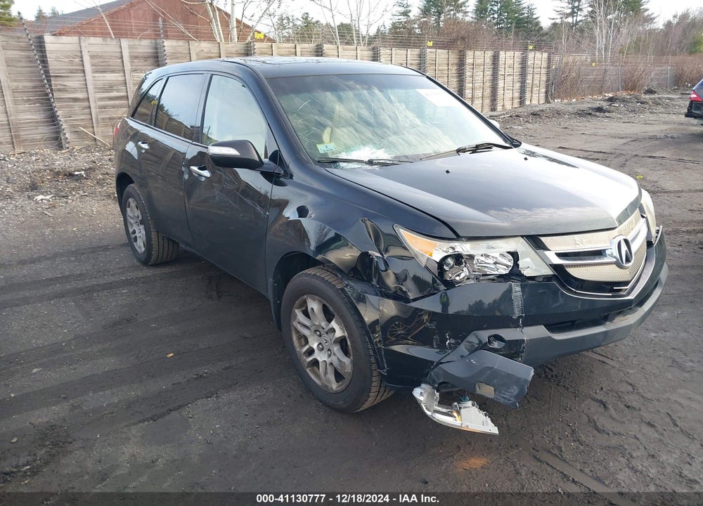 2007 ACURA MDX TECHNOLOGY PACKAGE VIN: 2HNYD283X7H509790