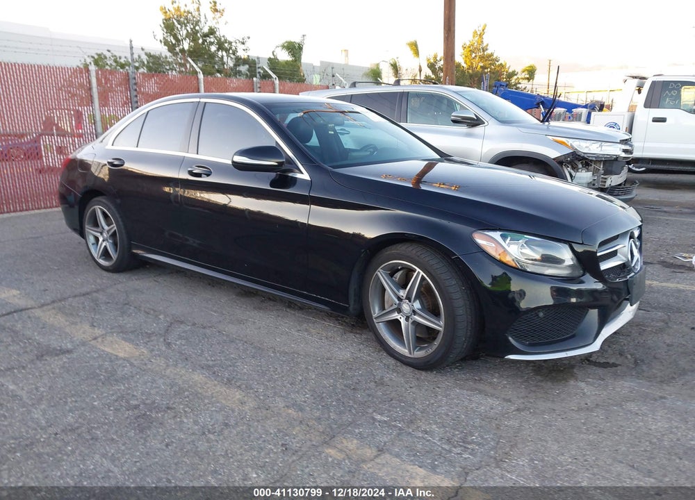 2015 MERCEDES-BENZ C 300 LUXURY/SPORT VIN: 55SWF4JB9FU078074