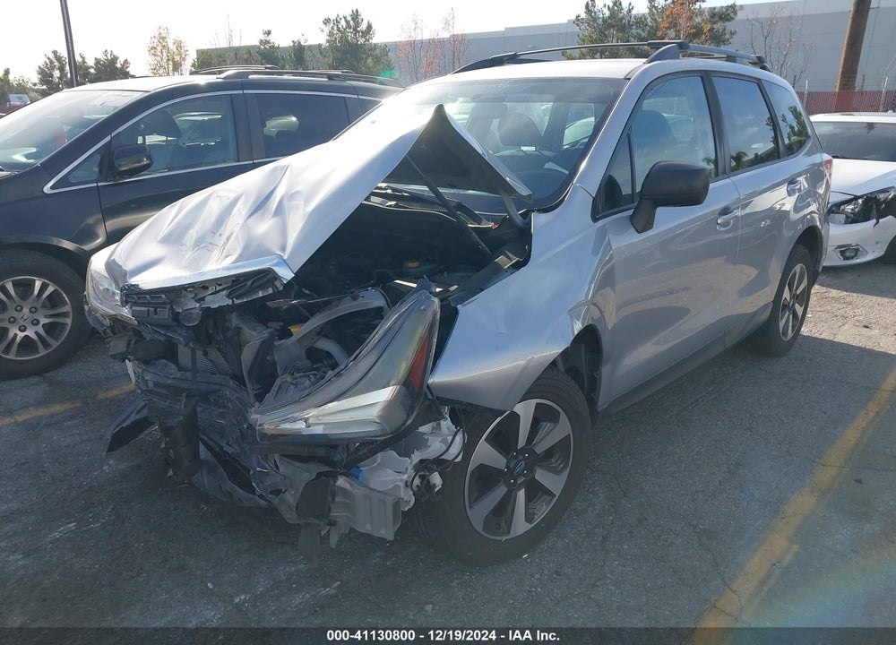 2017 SUBARU FORESTER 2.5I VIN: JF2SJABC6HH456098