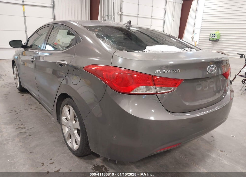 2012 HYUNDAI ELANTRA LIMITED VIN: 5NPDH4AE3CH092708