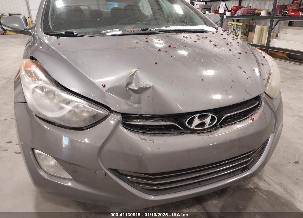 2012 HYUNDAI ELANTRA LIMITED VIN: 5NPDH4AE3CH092708